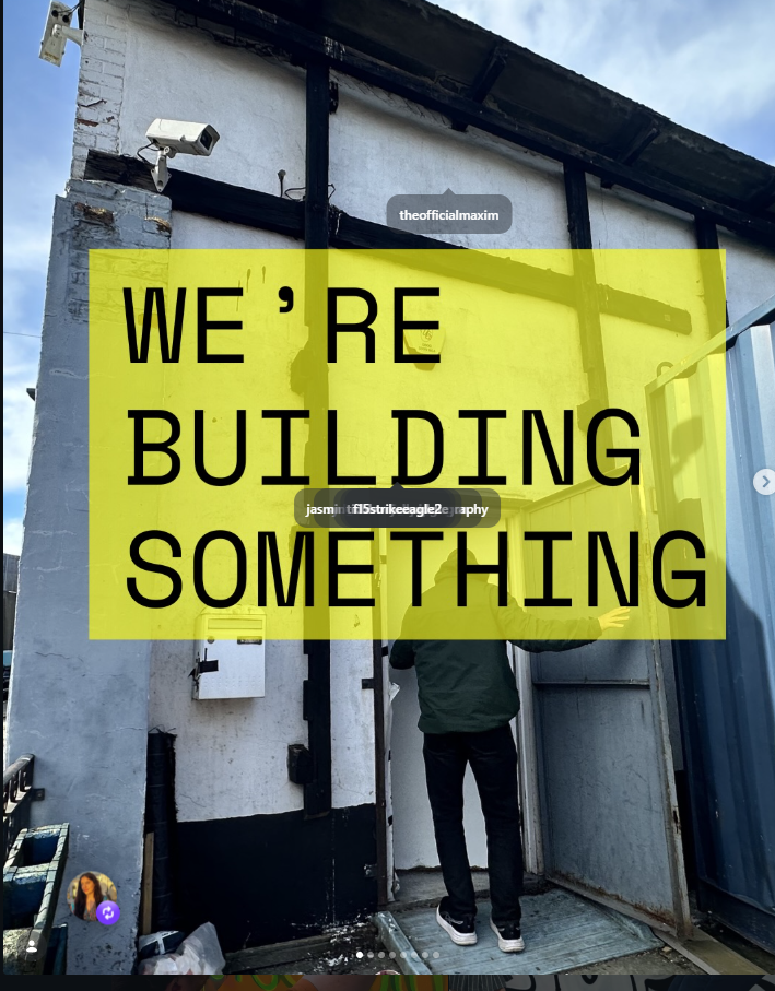 We’re building the space